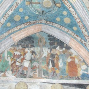 Kapelle im Schlagerhaus Fresken
